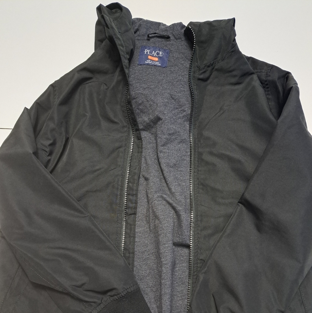 Boys children's place windbreaker jacket with hood
